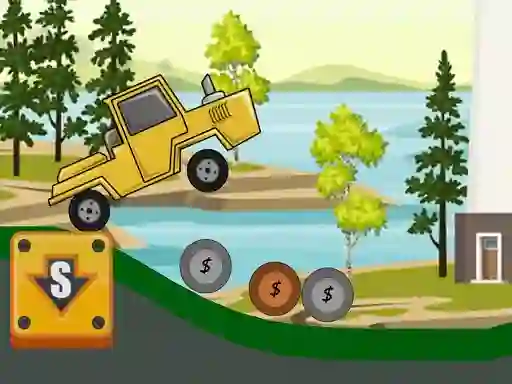 Jwèt Hill Climb Tractor 2D sou entènèt