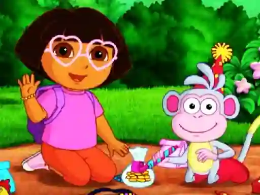 Jwèt Dora Kids Puzzles sou entènèt