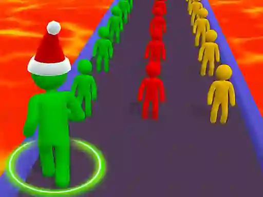 Jwèt Ragdoll Rush 3D sou entènèt