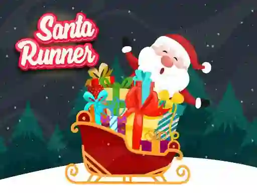 Jwèt Santa Runner sou entènèt