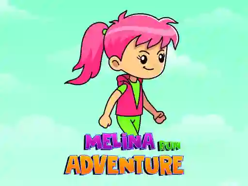 Jwèt Melina Run Adventure sou entènèt