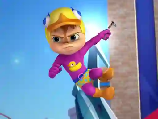 Jwèt Alvin Super Run sou entènèt