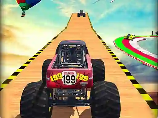 Jwèt Monster Trucks Stunts sou entènèt