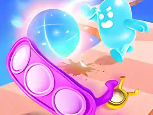 Jwèt Bubble run sou entènèt