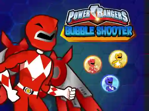 Jwèt Power Rangers Bubble Shoot sou entènèt