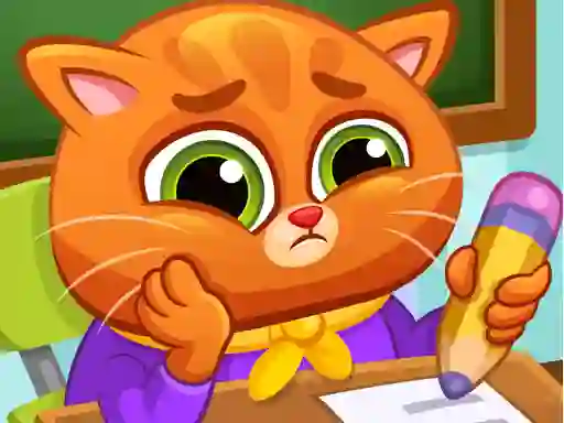 Jwèt Lovely Virtual Cat At School sou entènèt