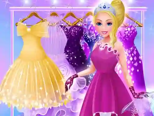 Jwèt Cinderella Dress Up Girls sou entènèt