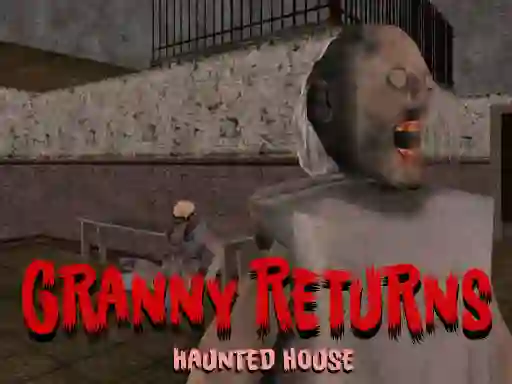 Jwèt Granny Returns Haunted House sou entènèt