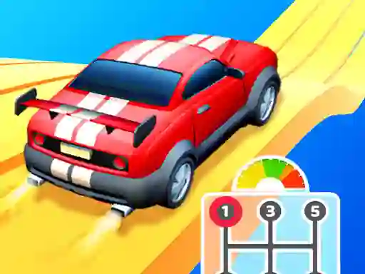 Jwèt Gear Race 3D Car sou entènèt