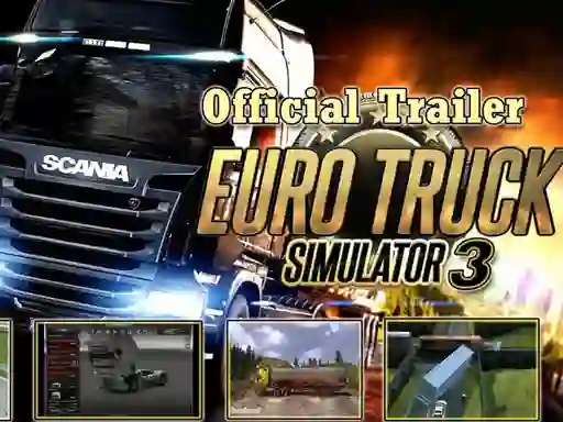 Jwèt Euro Truck Drive sou entènèt