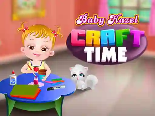 Jwèt Baby Hazel Crafts Time sou entènèt