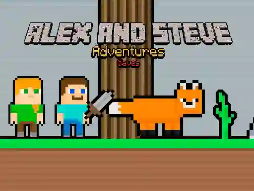 Jwèt Alex and Steve Adventures Saves sou entènèt