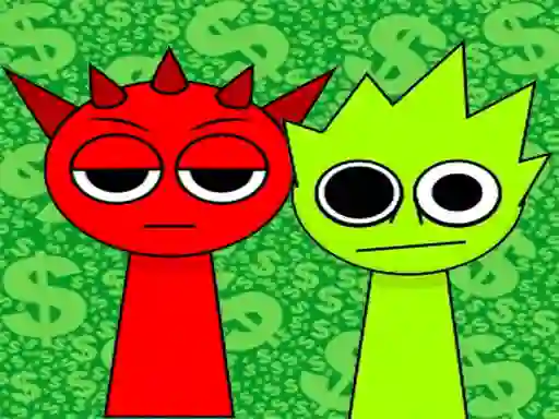 Jwèt Sprunki Money Stack Incredibox sou entènèt