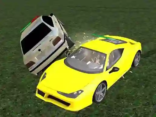 Jwèt Crazy Demolition Derby sou entènèt
