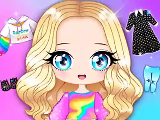 Jwèt Chibi Beauty Salon Dress Up And Spa sou entènèt