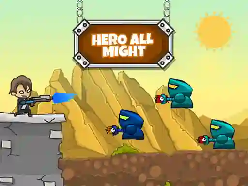Jwèt Hero All Might sou entènèt