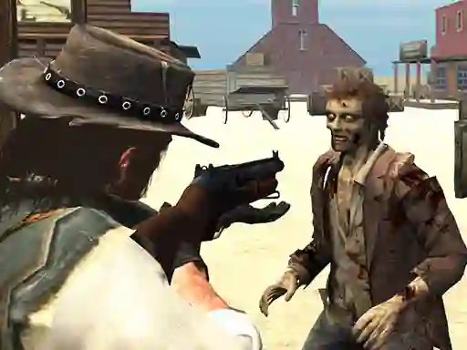 Jwèt Wild West Zombie Clash sou entènèt
