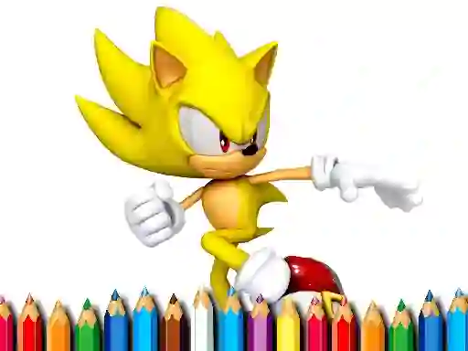 Jwèt Sonic Coloring Book sou entènèt