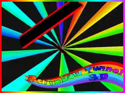 Jwèt Rainbow Tunnel 3D sou entènèt