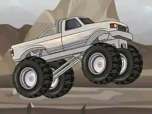 Jwèt Monster Truck Wheels sou entènèt