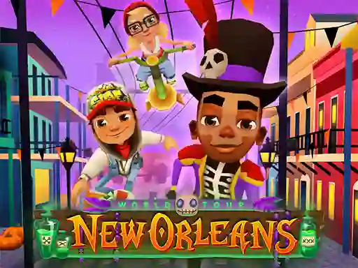 Jwèt Subway Surfers New Orleans sou entènèt