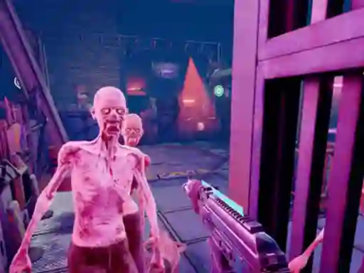Jwèt Zombies Outbreak Arena sou entènèt