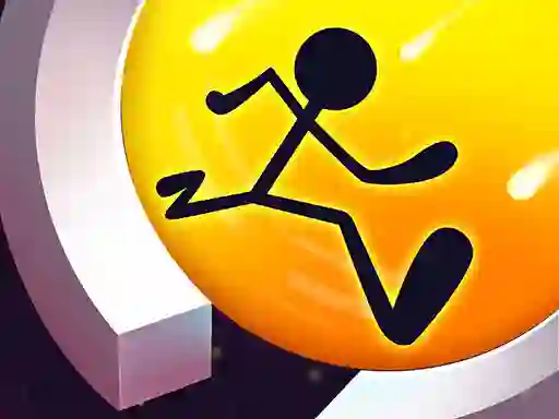 Jwèt Stickman runner sou entènèt