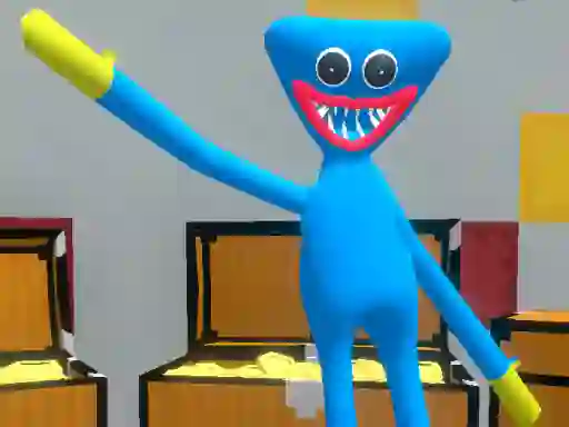 Jwèt Huggy Survival Parkour sou entènèt