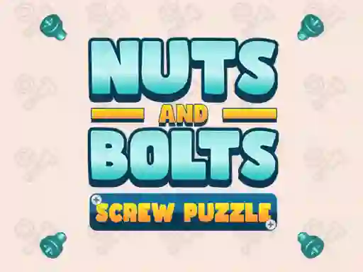 Jwèt Nuts and Bolts Screw Puzzle sou entènèt