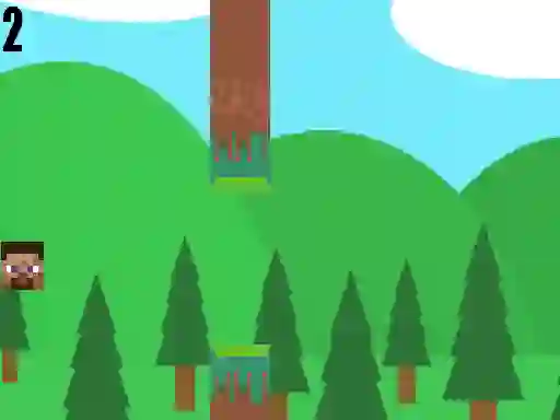 Jwèt MC Flappy Steve sou entènèt