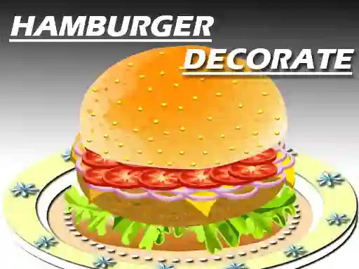 Jwèt Hamburger Decorating sou entènèt