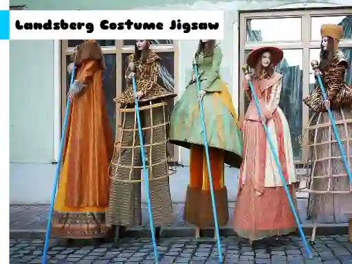 Jwèt Landsberg Costume Jigsaw sou entènèt