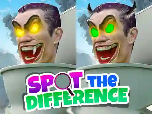 Jwèt Skibidi Toilet Spot the Difference sou entènèt