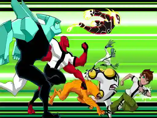 Jwèt Ben 10 Jump Force sou entènèt