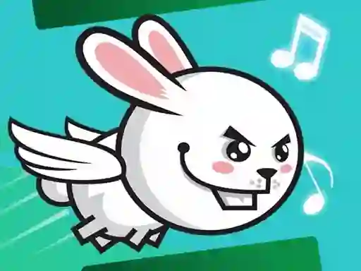 Jwèt Flappy Angry Rabbit sou entènèt