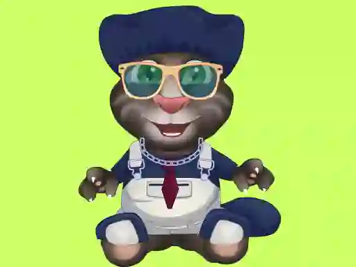 Jwèt Baby Talking Tom Makeover sou entènèt