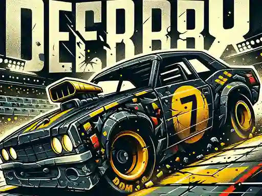 Jwèt Demolition Derby Car 3d sou entènèt