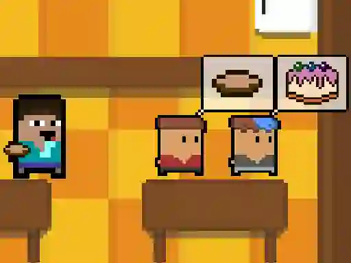 Jwèt Noob Restaurant Simulator sou entènèt