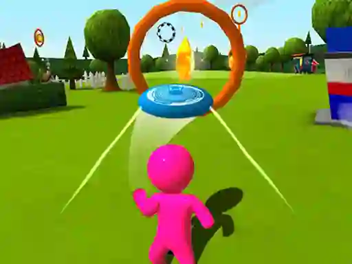 Jwèt Frisbee 3D sou entènèt