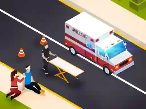 Jwèt Ambulance Simulator sou entènèt