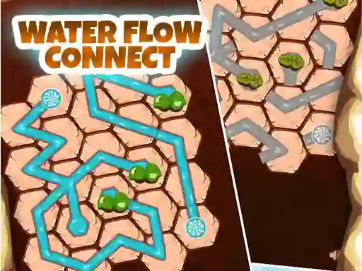 Jwèt Water Flow Connect sou entènèt