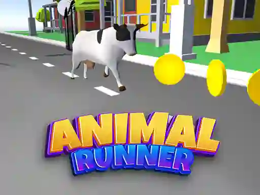 Jwèt Animal Runner sou entènèt