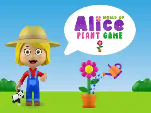 Jwèt World of Alice Plant Game sou entènèt