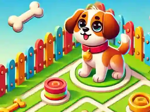 Jwèt Rescue Dog puzzle sou entènèt