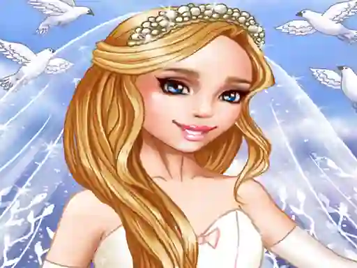 Jwèt Wedding Dress up Bride sou entènèt