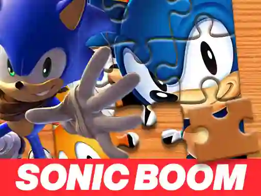 Jwèt Sonic Boom Jigsaw Puzzle sou entènèt