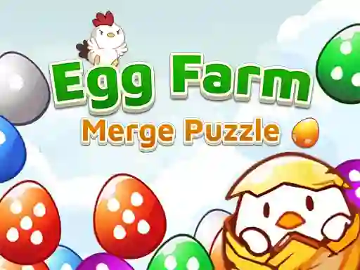 Jwèt Egg Farm Merge Puzzle sou entènèt