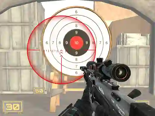 Jwèt 3D FPS Target Shooting sou entènèt