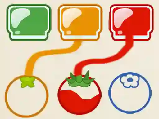 Jwèt Pick Color Paint Fruits sou entènèt