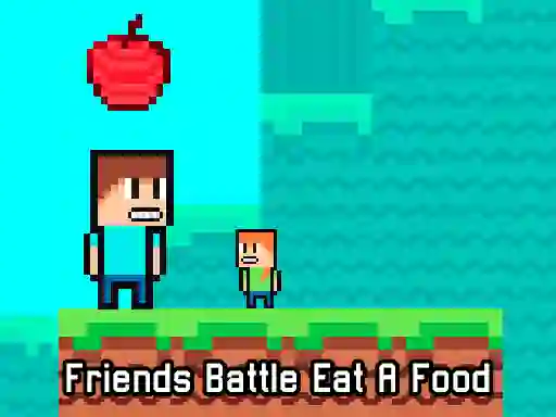 Jwèt Friends Battle Eat A Food sou entènèt